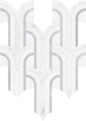 Utopio Florence Dove Stone Mosaic | Diversity Kitchen Bath & Tile