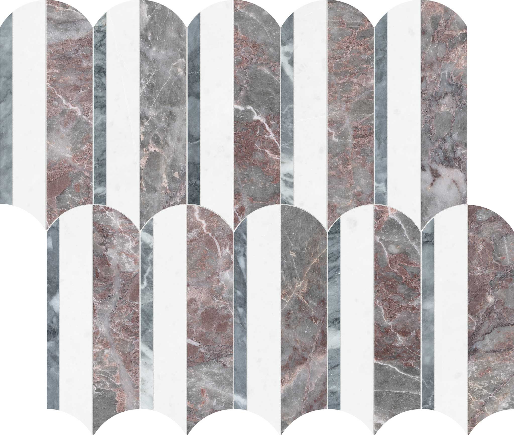 Utopio Hydros Blush Mosaic | Diversity Kitchen Bath & Tile