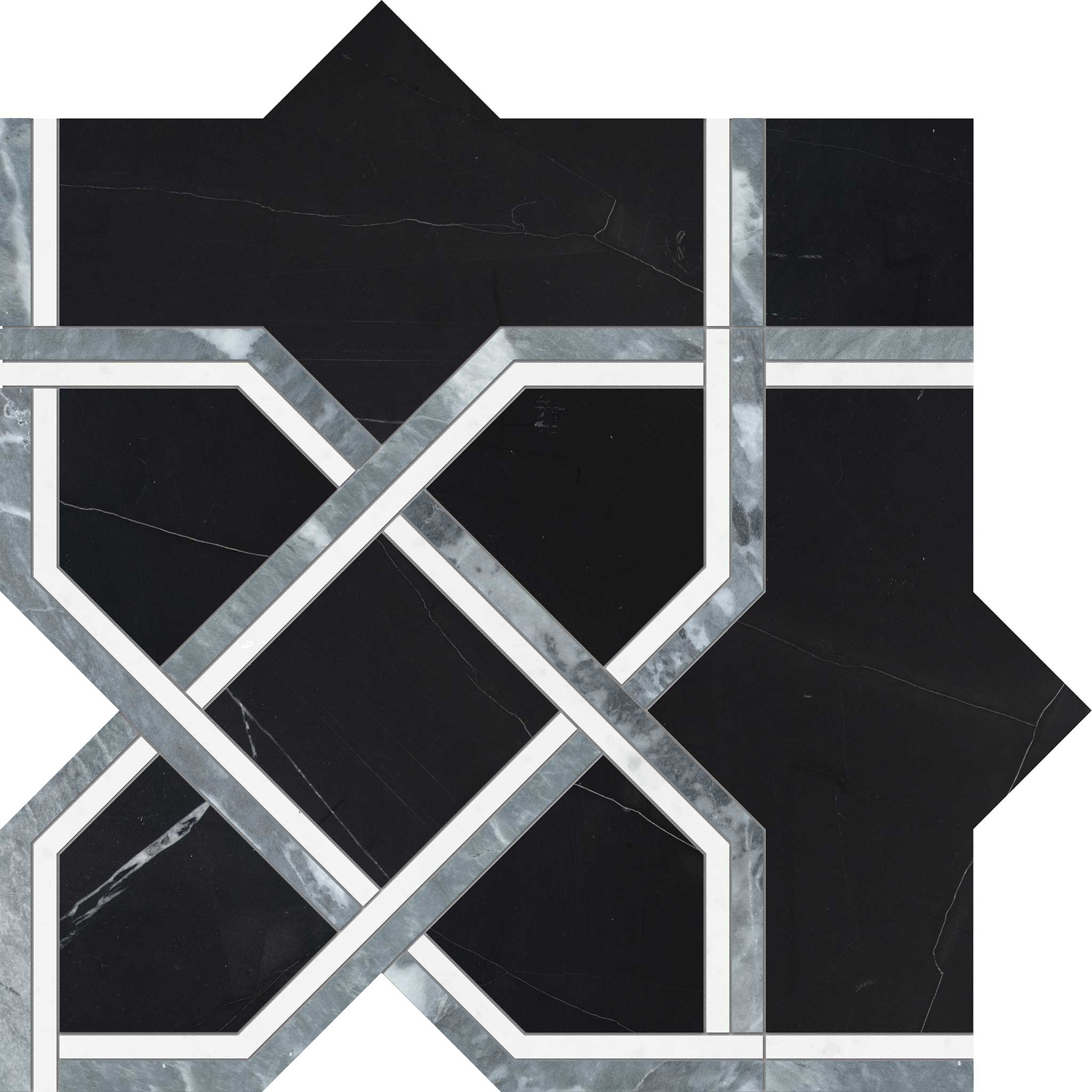 Utopio Madina Monochromo Mosaic | Diversity Kitchen Bath & Tile