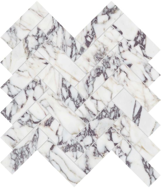 Viola Roccia 1.25x4 Herringbone Mosaic | Diversity Kitchen Bath & Tile