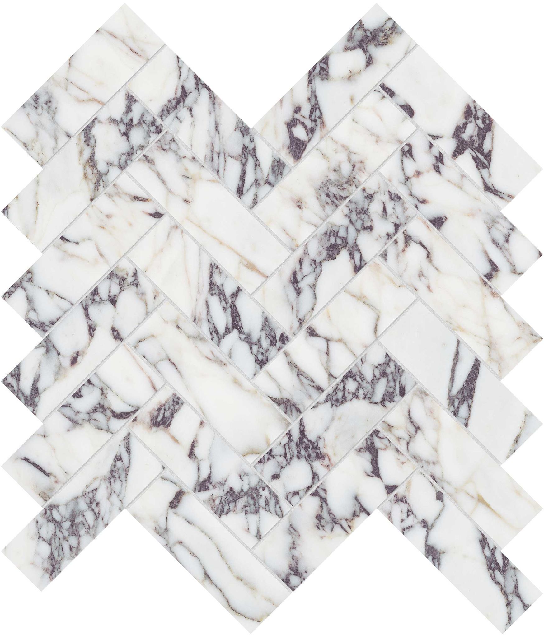 Viola Roccia 1.25x4 Herringbone Mosaic | Diversity Kitchen Bath & Tile