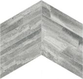 Volcana Notte 2x8.5 Chevron Mosaic | Diversity Kitchen Bath & Tile