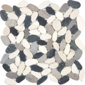 12X12 Flat Tranquil Cool Blend | Diversity Kitchen Bath & Tile