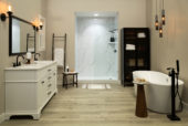 Carrara Marble Gloss Shower Wall Kit 36x60x94 | Diversity Kitchen Bath & Tile