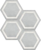 Form 7" Hexagon Frame Ice | Diversity Kitchen Bath & Tile