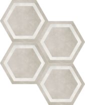 Form 7" Hexagon Frame Sand | Diversity Kitchen Bath & Tile
