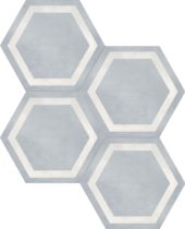 Form 7" Hexagon Frame Tide | Diversity Kitchen Bath & Tile
