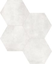 Form 7" Hexagon Ivory | Diversity Kitchen Bath & Tile