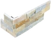 Ledger Stone 6x18 Beach Walk Assembled Corner | Diversity Kitchen Bath & Tile