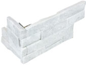 Ledger Stone 6x18 Glacier Assembled Corner | Diversity Kitchen Bath & Tile