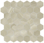 Lustra 2" Hex Onyx Hazel Honed | Diversity Kitchen Bath & Tile