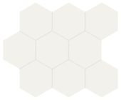 Monoforma 4" Hex Moonlight Silk | Diversity Kitchen Bath & Tile