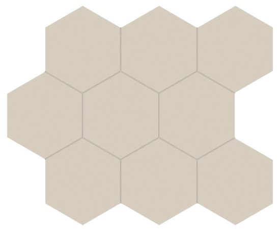 Monoforma 4" Hex Oasis Silk | Diversity Kitchen Bath & Tile
