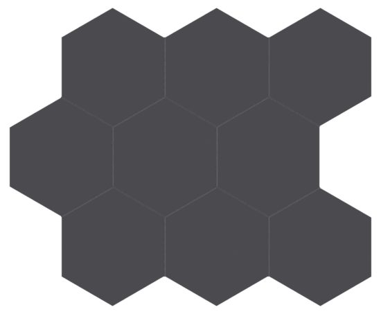 Monoforma 4" Hex Shilhouette Silk | Diversity Kitchen Bath & Tile