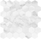 Plata Statuario Brina 2 Hexagon Matte | Diversity Kitchen Bath & Tile