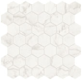 Royal Stoneworks 2" Cloudstone White Hex | Diversity Kitchen Bath & Tile