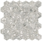 Royal Stoneworks 2" Regal Fossil Vein Hex | Diversity Kitchen Bath & Tile