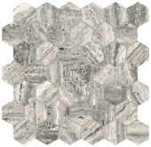 Royal Stoneworks 2" Regal Grey Vein Hex | Diversity Kitchen Bath & Tile