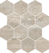 Saturnia 3x3 Hex Navona Matte | Diversity Kitchen Bath & Tile