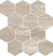 Saturnia 3x3 Hex Navona Matte | Diversity Kitchen Bath & Tile