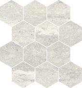 Saturnia 3x3 Hex Roman Matte | Diversity Kitchen Bath & Tile