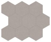 Serena 4" Hex Pewter | Diversity Kitchen Bath & Tile