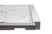 Shower Pan 30x60 Bianco Marble | Diversity Kitchen Bath & Tile