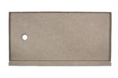 Shower Pan 30x60 Concrete Sand | Diversity Kitchen Bath & Tile
