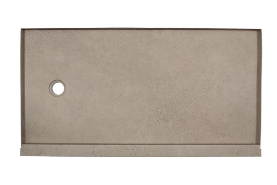Shower Pan 32x60 Concrete Sand | Diversity Kitchen Bath & Tile