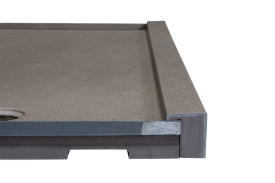 Shower Pan 36x60 Concrete Sand | Diversity Kitchen Bath & Tile