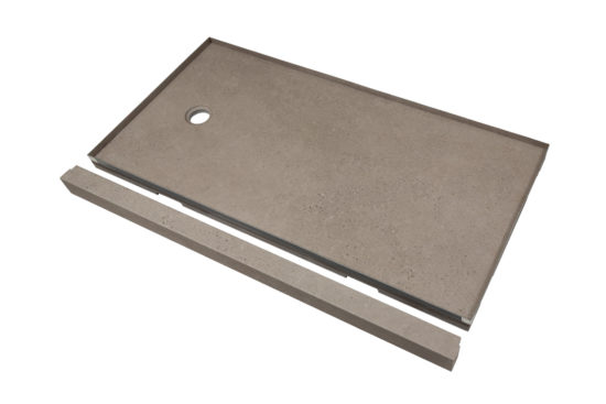 Shower Pan 36x60 Concrete Sand