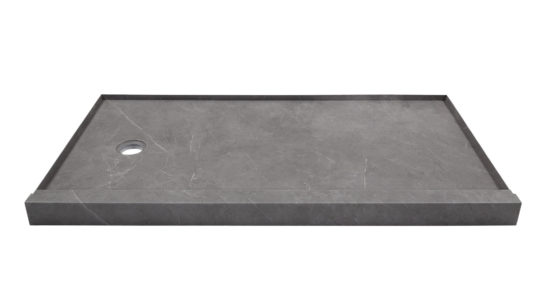 Shower Pan 36x60 Graphite Slate | Diversity Kitchen Bath & Tile