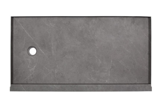 Shower Pan 36x60 Graphite Slate | Diversity Kitchen Bath & Tile