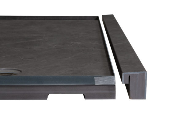Shower Pan 36x60 Graphite Slate | Diversity Kitchen Bath & Tile