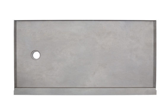 Shower Pan 36x60 Urban Concrete | Diversity Kitchen Bath & Tile
