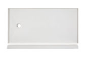 Shower Pan 36x60 Vivid White | Diversity Kitchen Bath & Tile