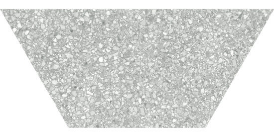 Station 10x24 Ash Half Hexagon | Diversity Kitchen Bath & Tile