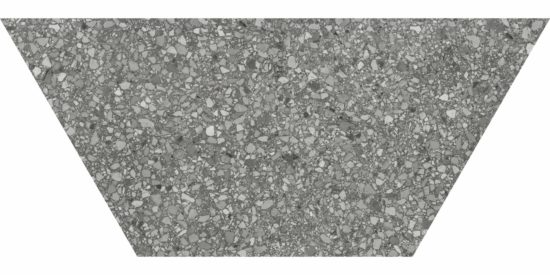 Station 10x24 Shadow Half Hexagon | Diversity Kitchen Bath & Tile