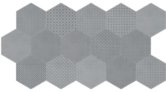 Tapestri 8.5 Cashmere Blend Hexagon | Diversity Kitchen Bath & Tile