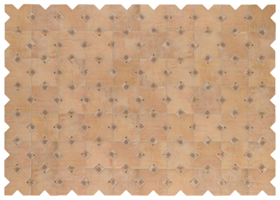 Tuscany 6x6 Cross Sun | Diversity Kitchen Bath & Tile