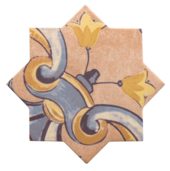 Tuscany 6x6 Star Lacock | Diversity Kitchen Bath & Tile