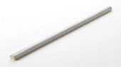 Aruba Silver Gloss .39x9 Trim | Diversity Kitchen Bath & Tile