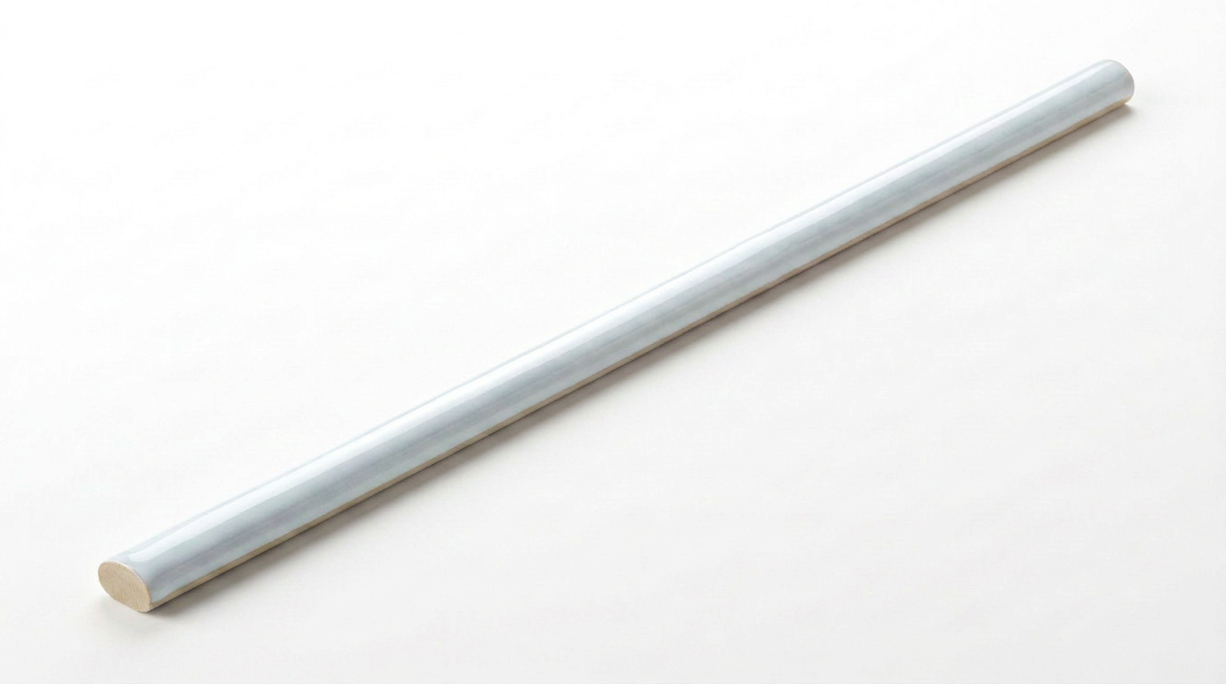 Morocco White .39x9 Trim | Diversity Kitchen Bath & Tile