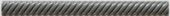Poitiers 1x12 Rochelle Rope Smoke | Diversity Kitchen Bath & Tile