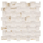 Treasure II Perfect Calacatta 1x2 Basketweave | Diversity Kitchen Bath & Tile